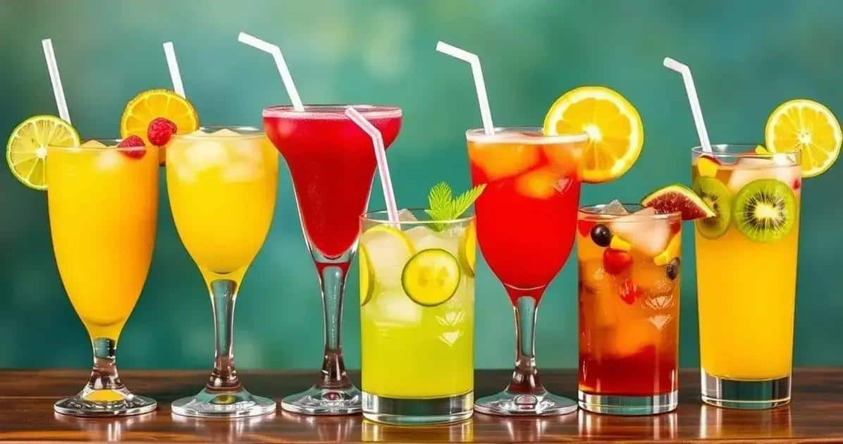 Variaciones de la Caipirinha de Frutas