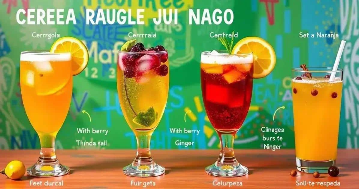 Variaciones de la Cerveza con Jugo de Naranja