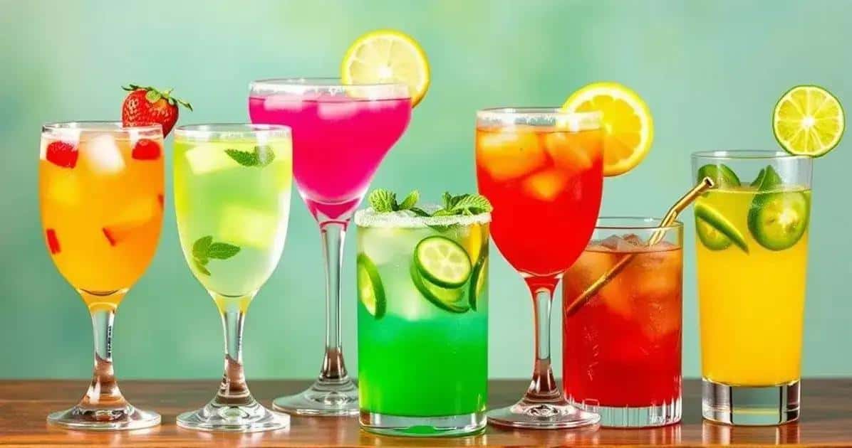 Variaciones de la Margarita sin alcohol