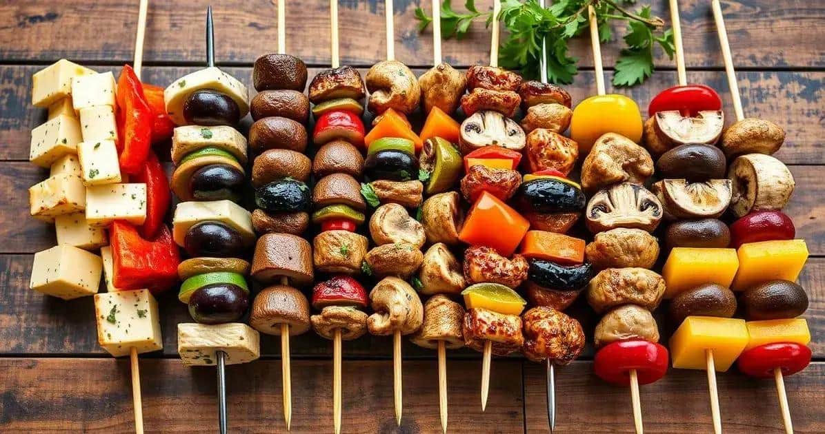 Variaciones de la Receta de Brochetas