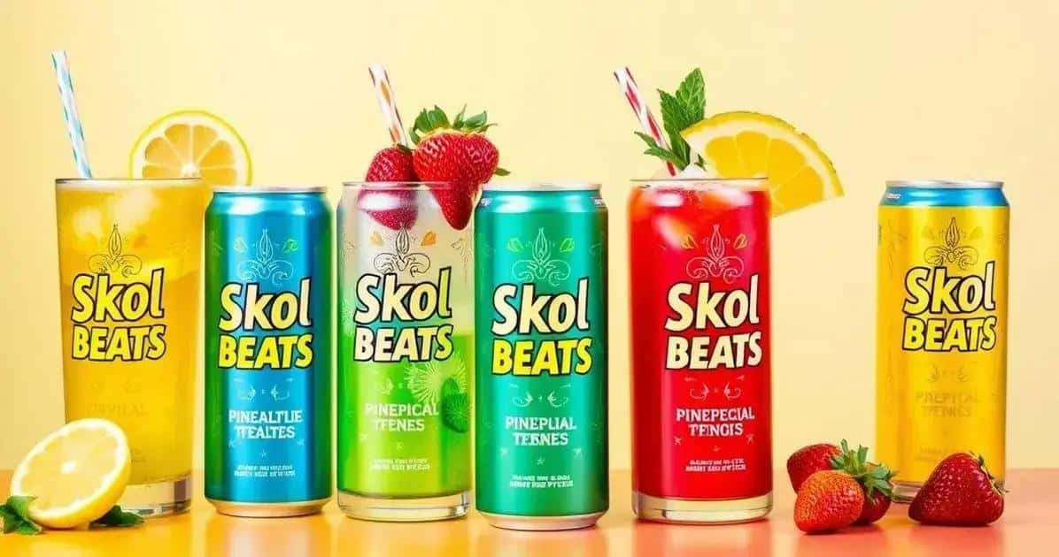 Variaciones de la receta de Skol Beats tropical con naranja