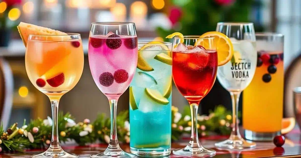 Variaciones del Cóctel con Vodka y Espumante