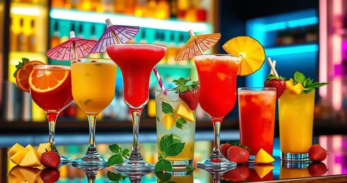 Variaciones del Daiquiri de fresa