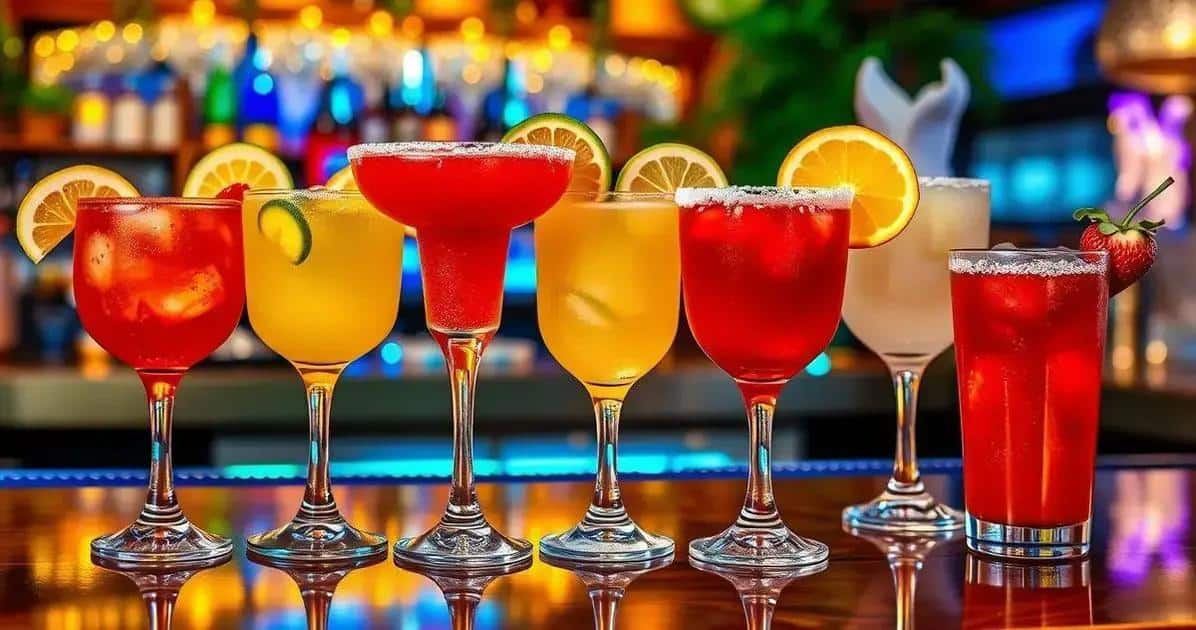 Variantes de la Margarita con jugo de naranja