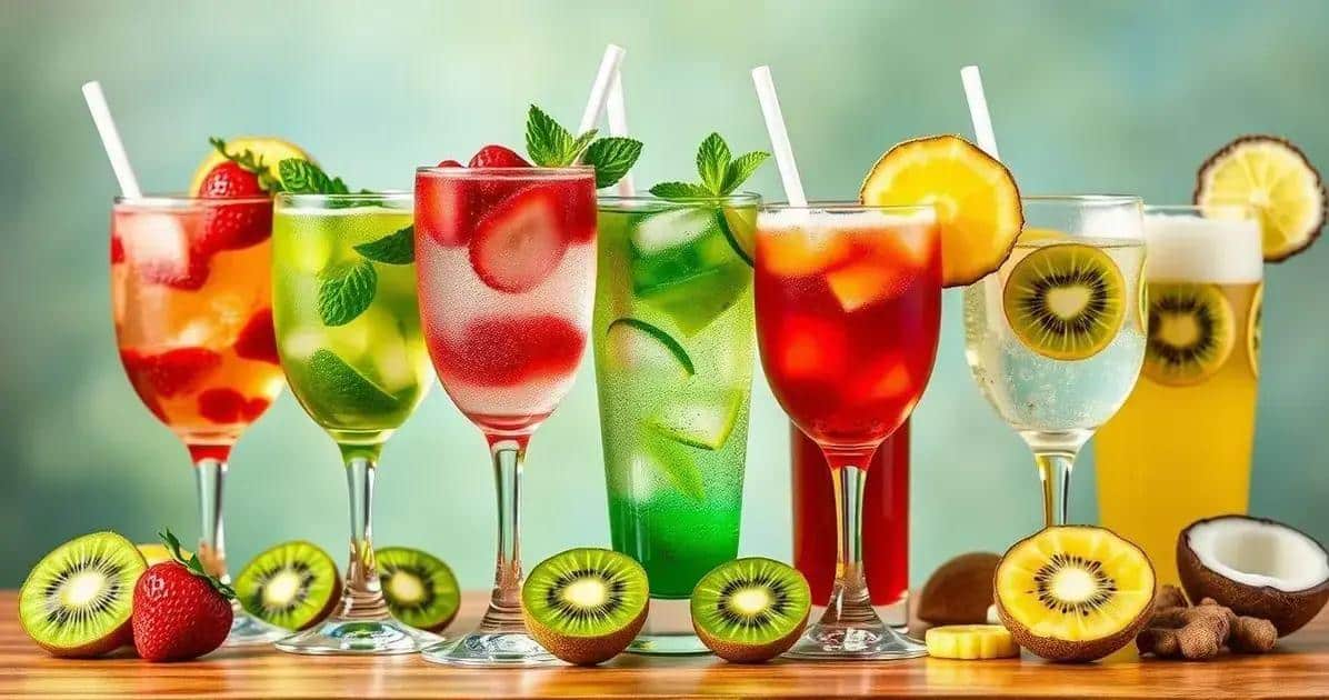 Variantes de la Soda de Kiwi con Otros Saborizantes
