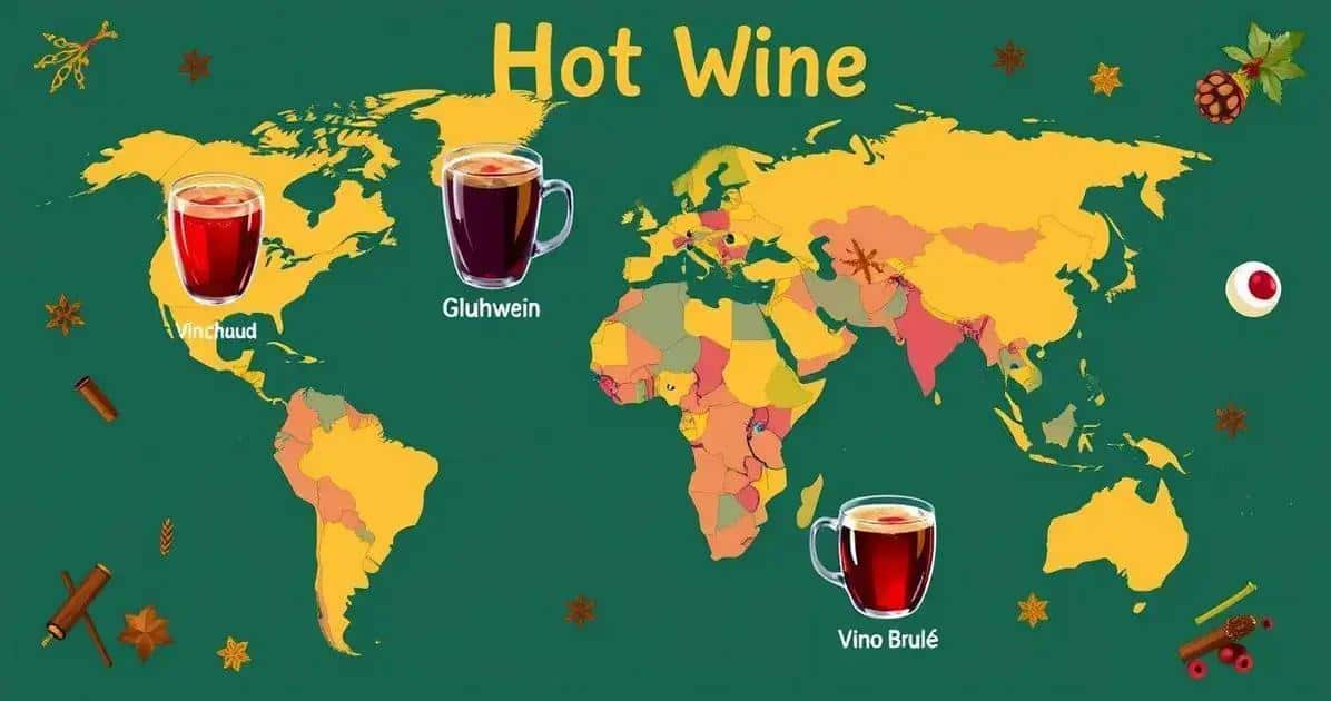 Variantes del Vino Caliente en el mundo
