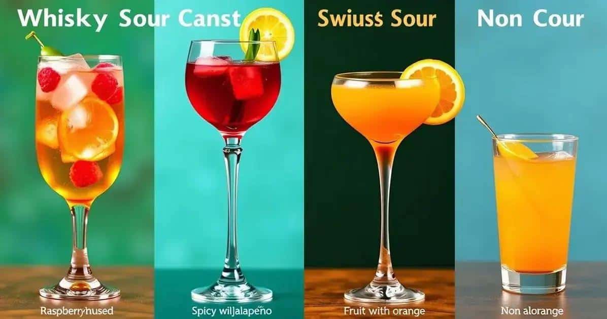 Variantes del Whisky Sour