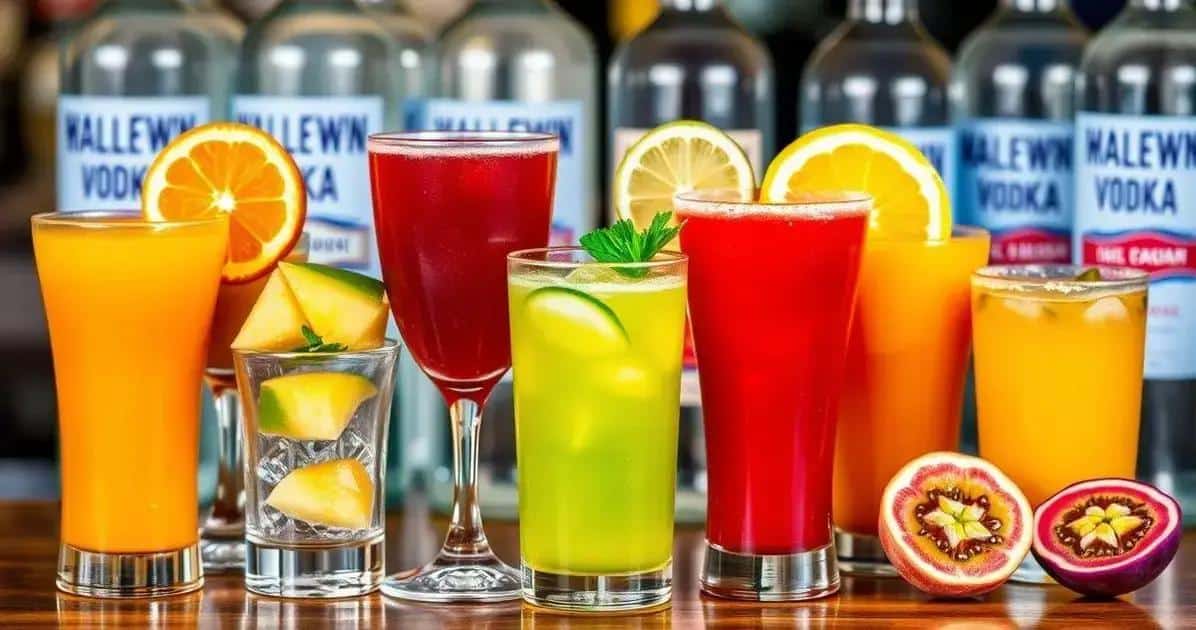 Variedades de jugos para Vodka