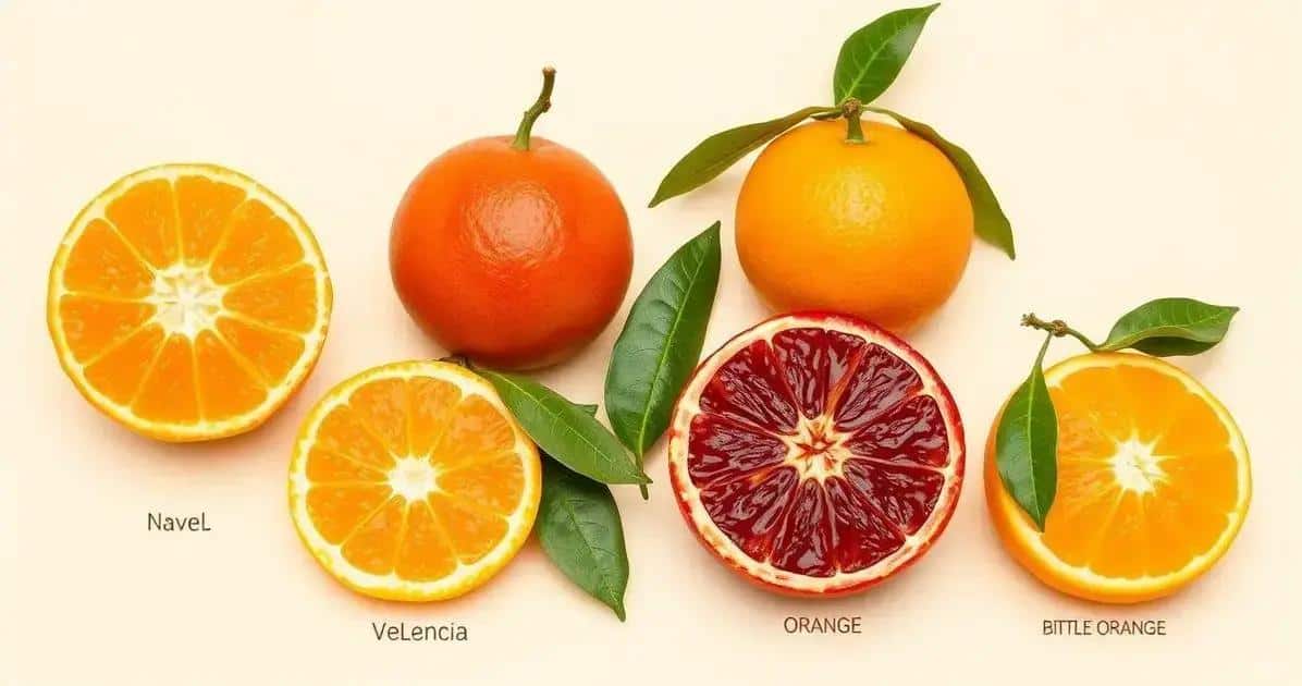 Variedades de Naranja para el Cóctel