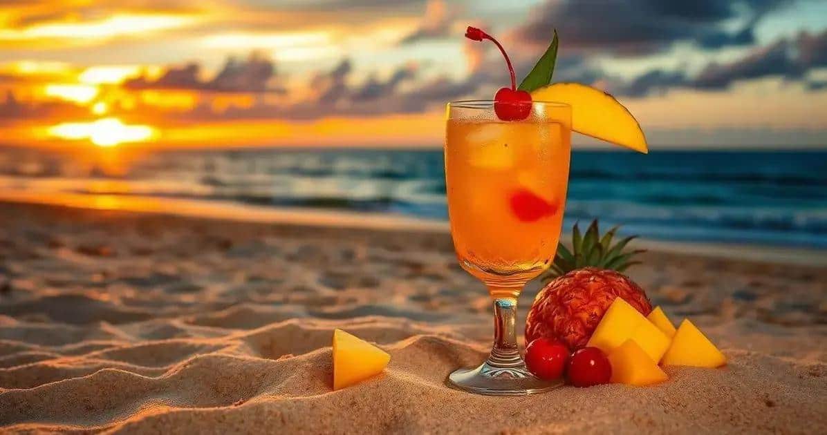 Virgin on the Beach: ¡Versión Sin Alcohol del Cóctel Sex on the Beach!