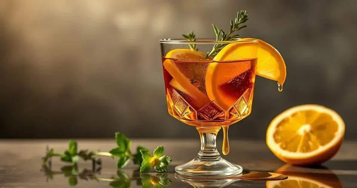 Whisky con Limón Siciliano y Miel: La Receta que Debes Probar Hoy