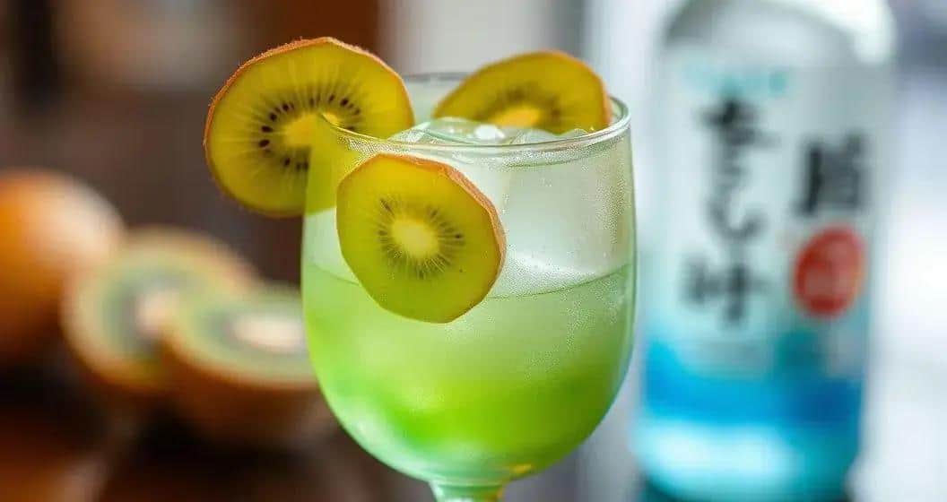 Bebidas con Sake y Kiwi: ¡Impresionante!