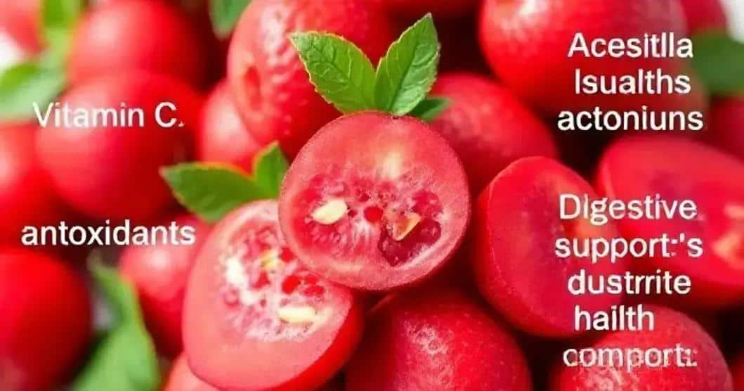Benefícios da Acerola para a Saúde