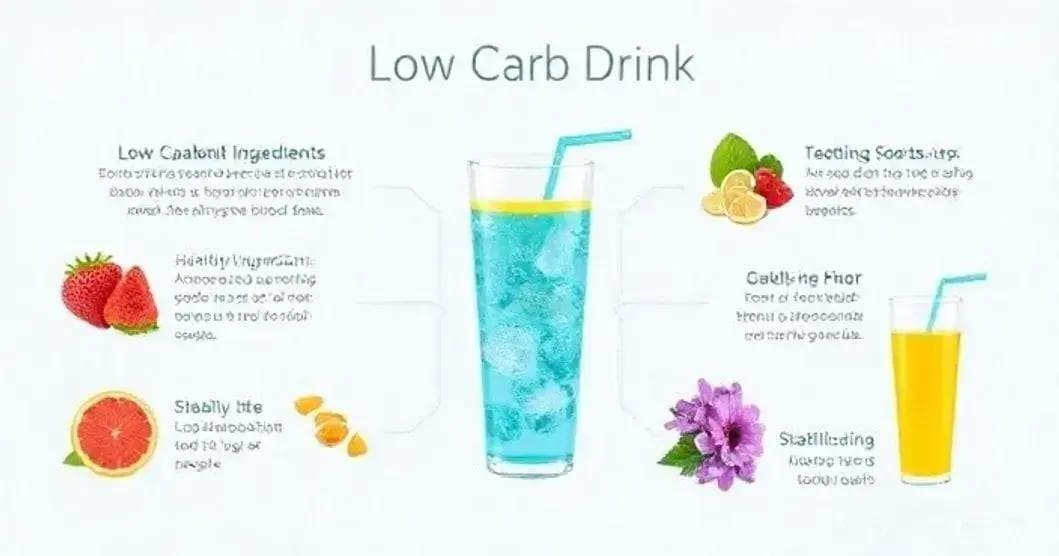 Beneficios de las bebidas bajas en carbohidratos