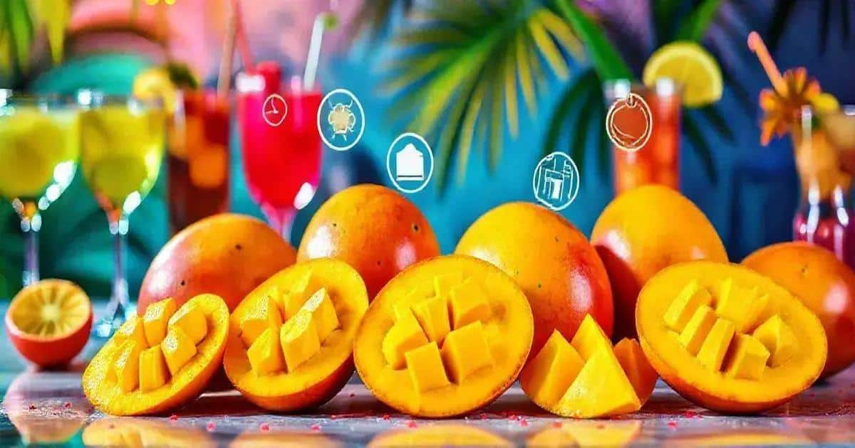 Beneficios del mango en la bebida