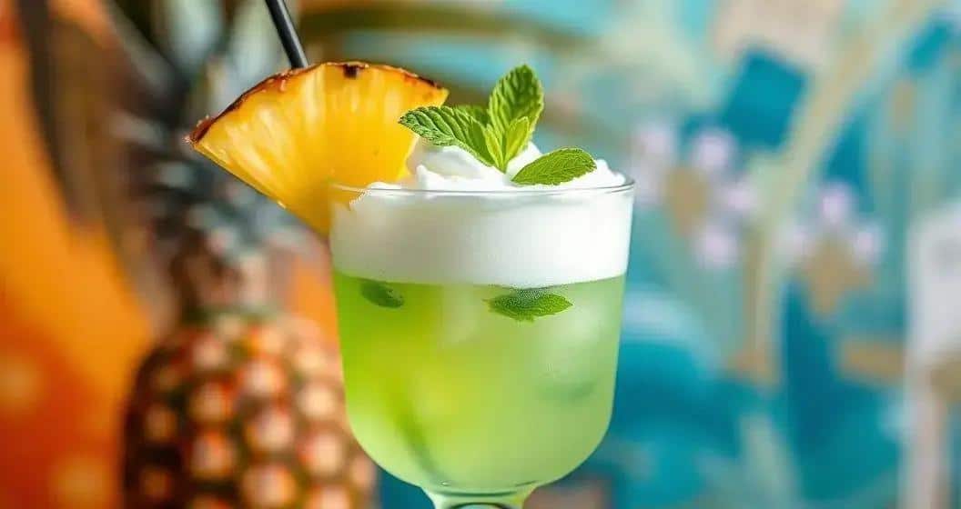 Caipirinha de Piña con Espuma de Menta: el Secreto Tropical que no Conocías