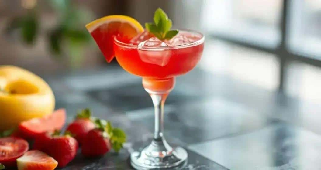 Caipiroska de Acerola: ¡Una Dosis Fortificada de Vitamina C!