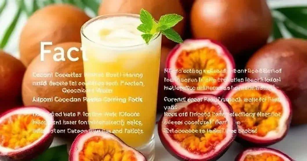Curiosidades del Agua de Coco y Maracuyá