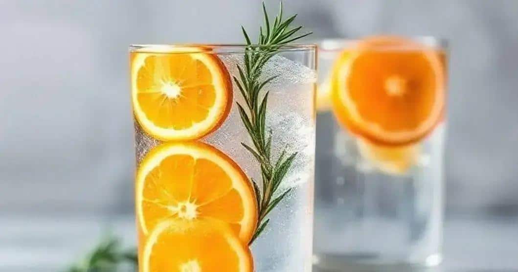Curiosidades sobre agua infusionada con naranja y romero