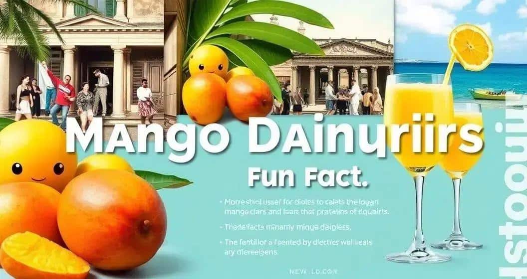 Curiosidades sobre el Daiquiri de Mango