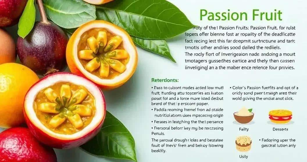 Curiosidades sobre el Maracuyá Curiosidades sobre el Maracuyá