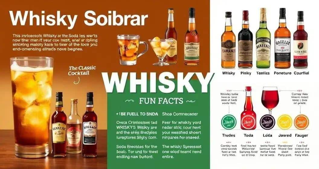 Curiosidades sobre el Whisky con Soda