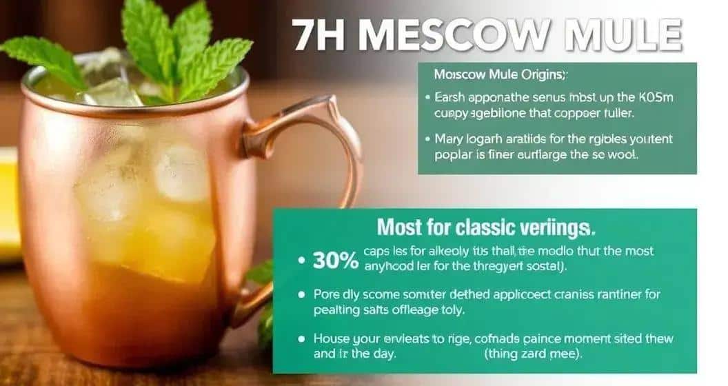 Curiosidades sobre la Bebida Moscow Mule