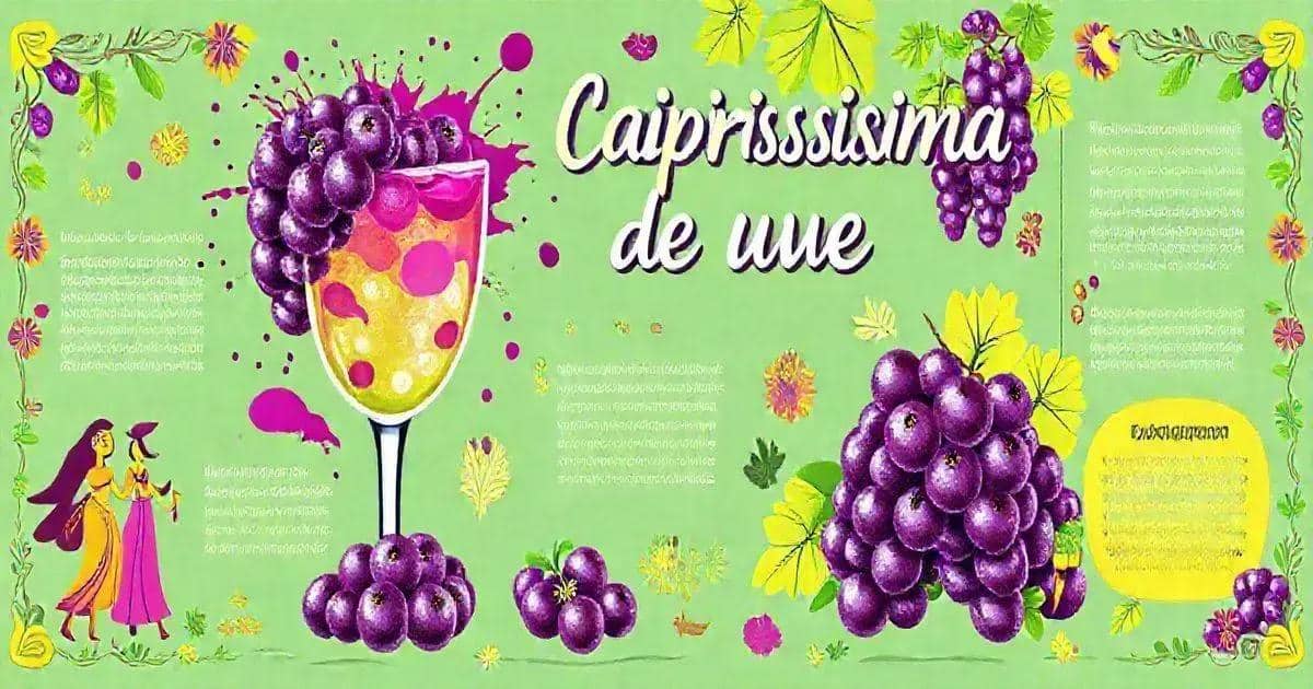 Curiosidades sobre la Caipiríssima de uva