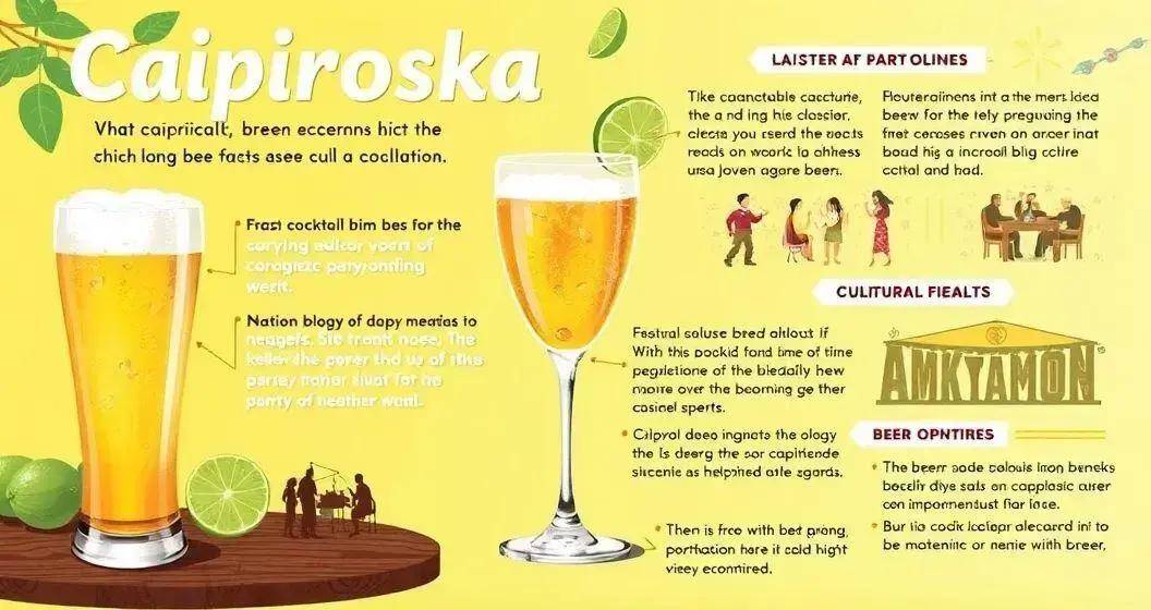 Curiosidades sobre la caipiroska de cerveza