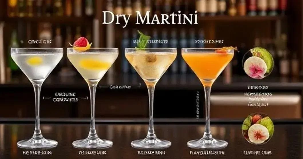 Dicas para Personalizar seu Dry Martini