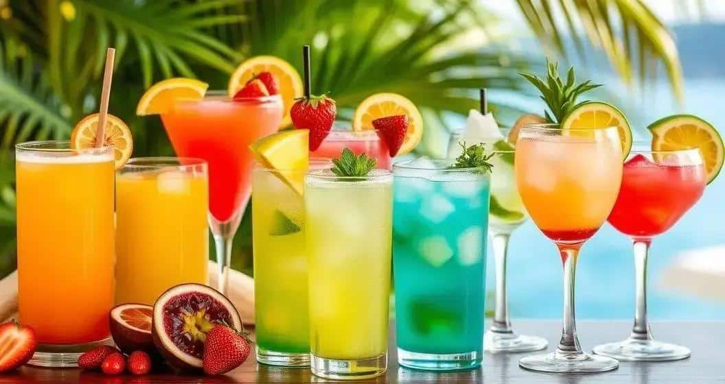 Diferentes variaciones de la Caipiríssima de cajá