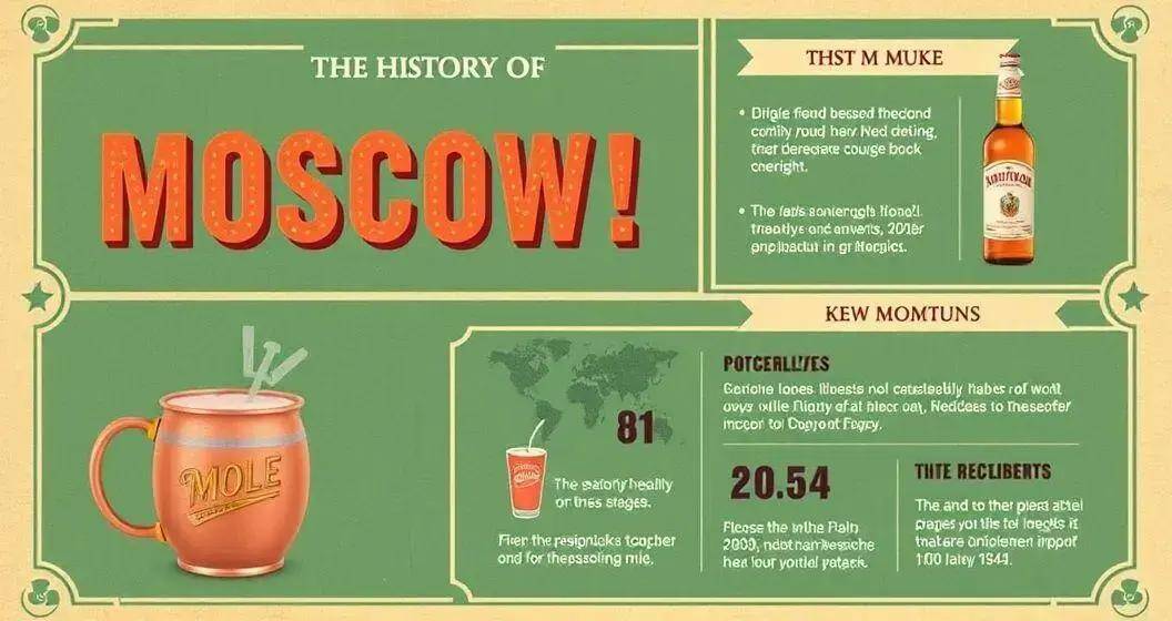 Historia de la Bebida Moscow Mule