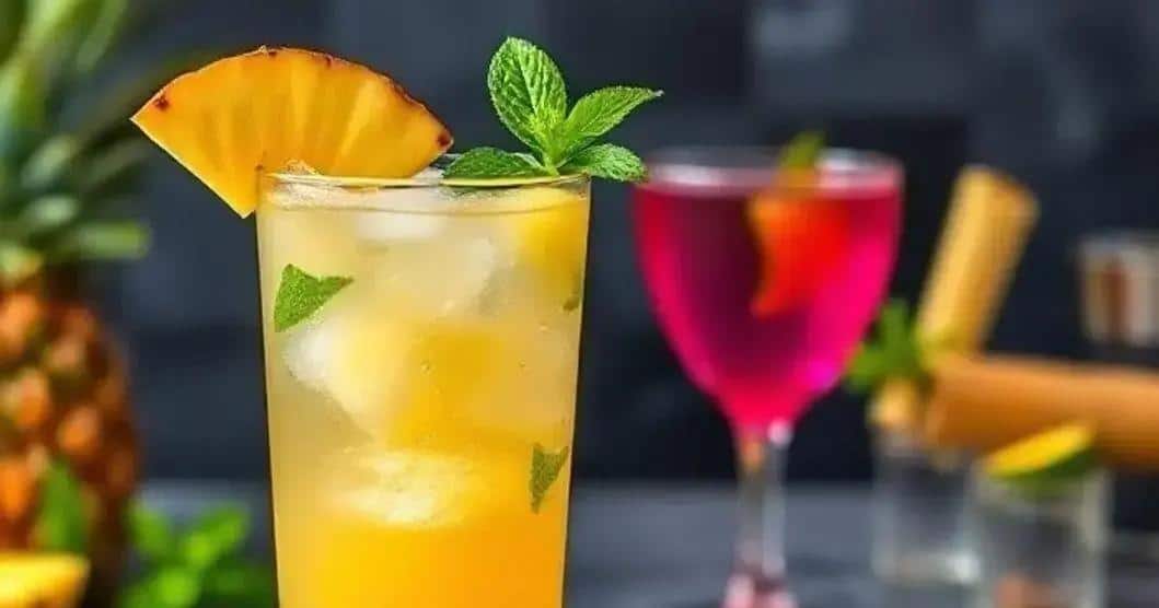 Ideas para Decorar tu Pisco con Espuma de Piña y Jengibre