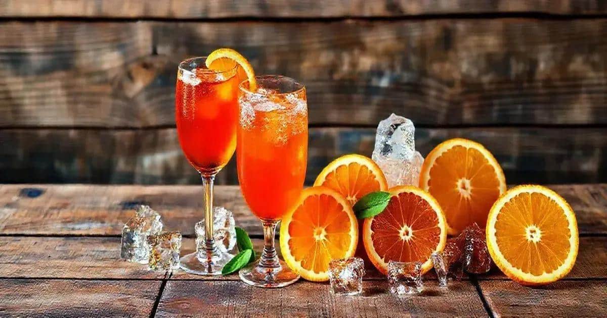Ingredientes para Amanecer con Aperol