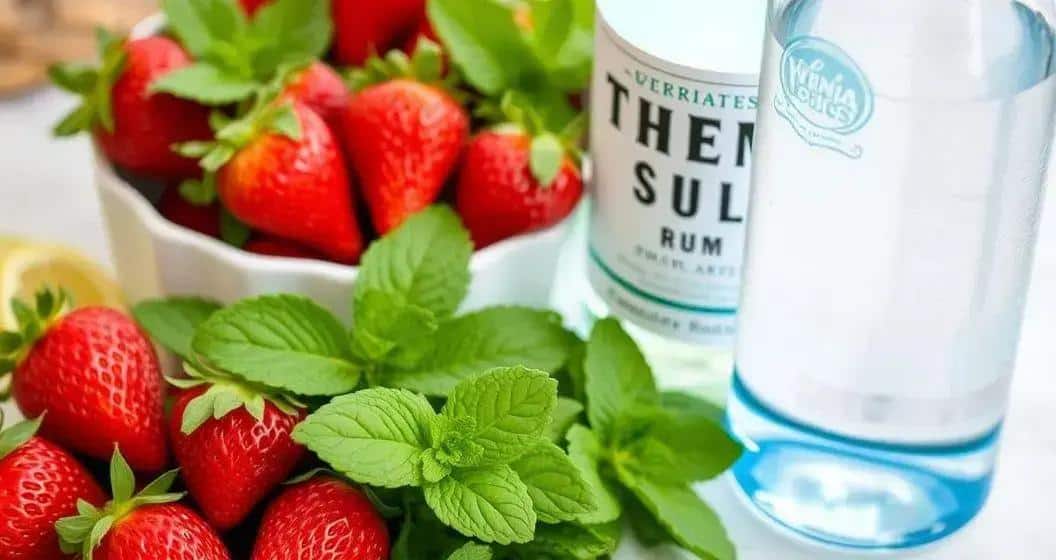 Ingredientes para bebidas bajas en carbohidratos