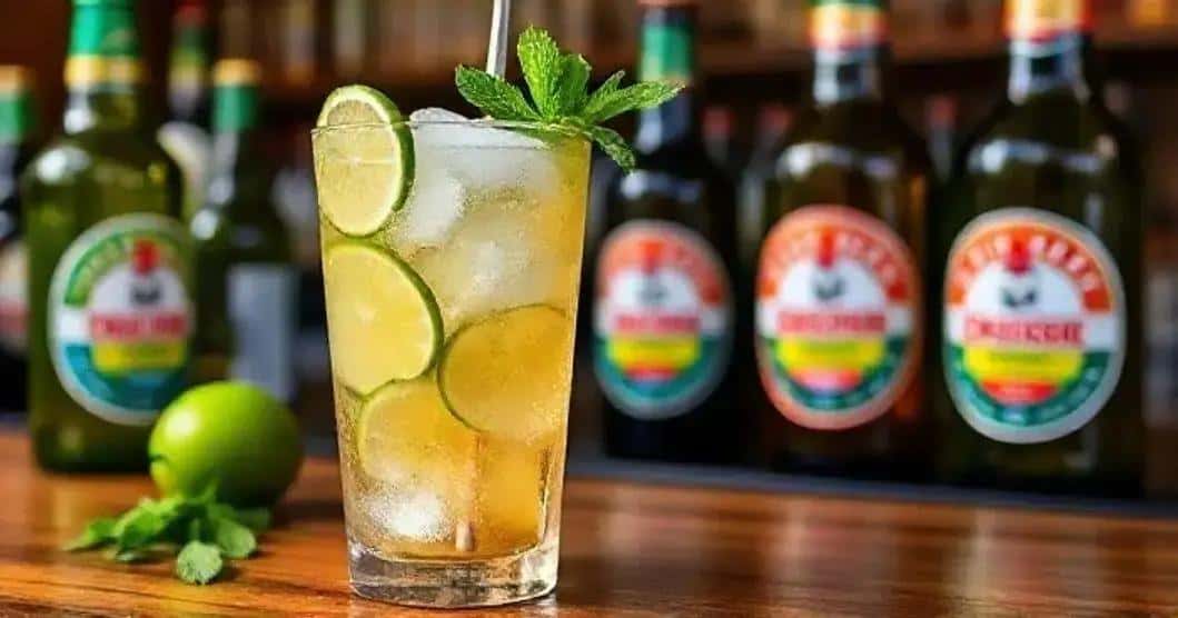 Ingredientes para la caipiroska de cerveza
