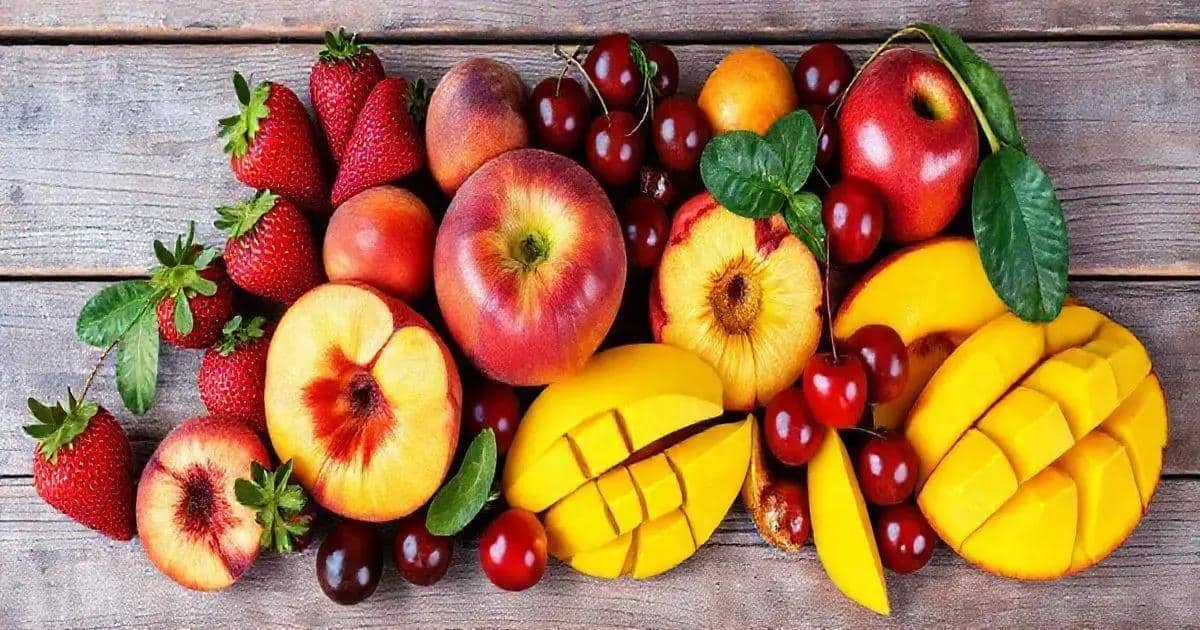 Ingredientes para recetas con frutas de temporada