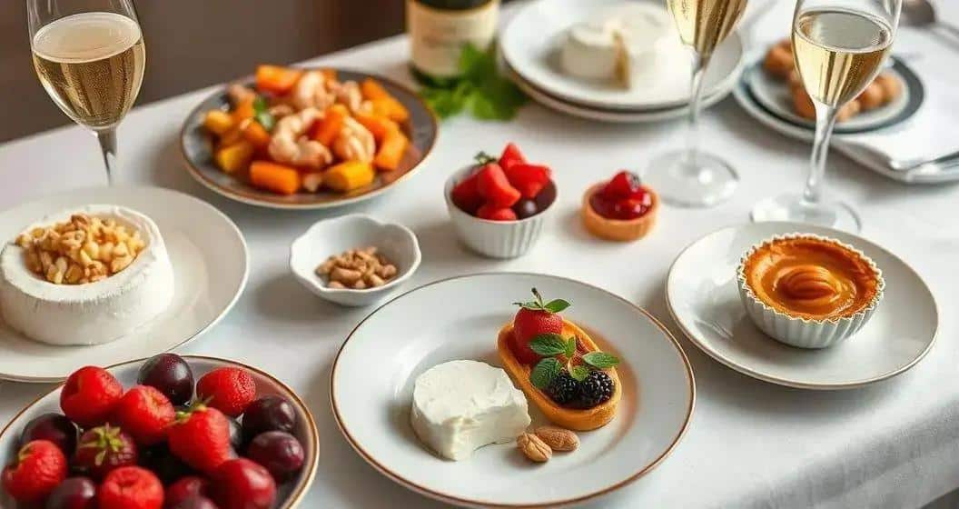 Maridajes Perfectos para Champaña con Licor de Coco y Frutas Rojas