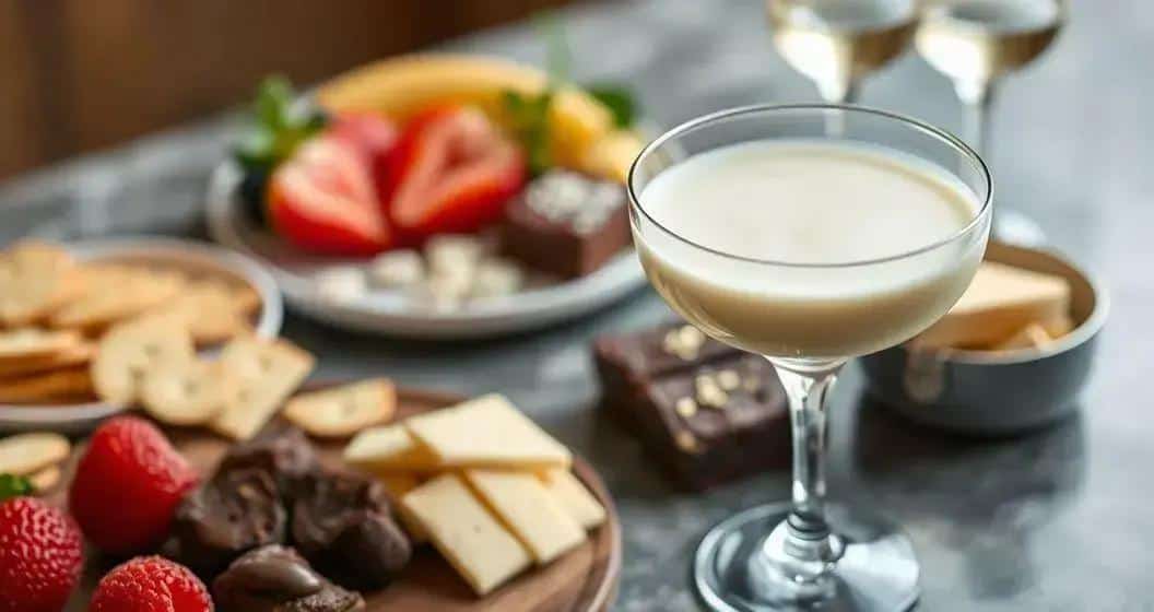 Maridajes perfectos para cócteles cremosos