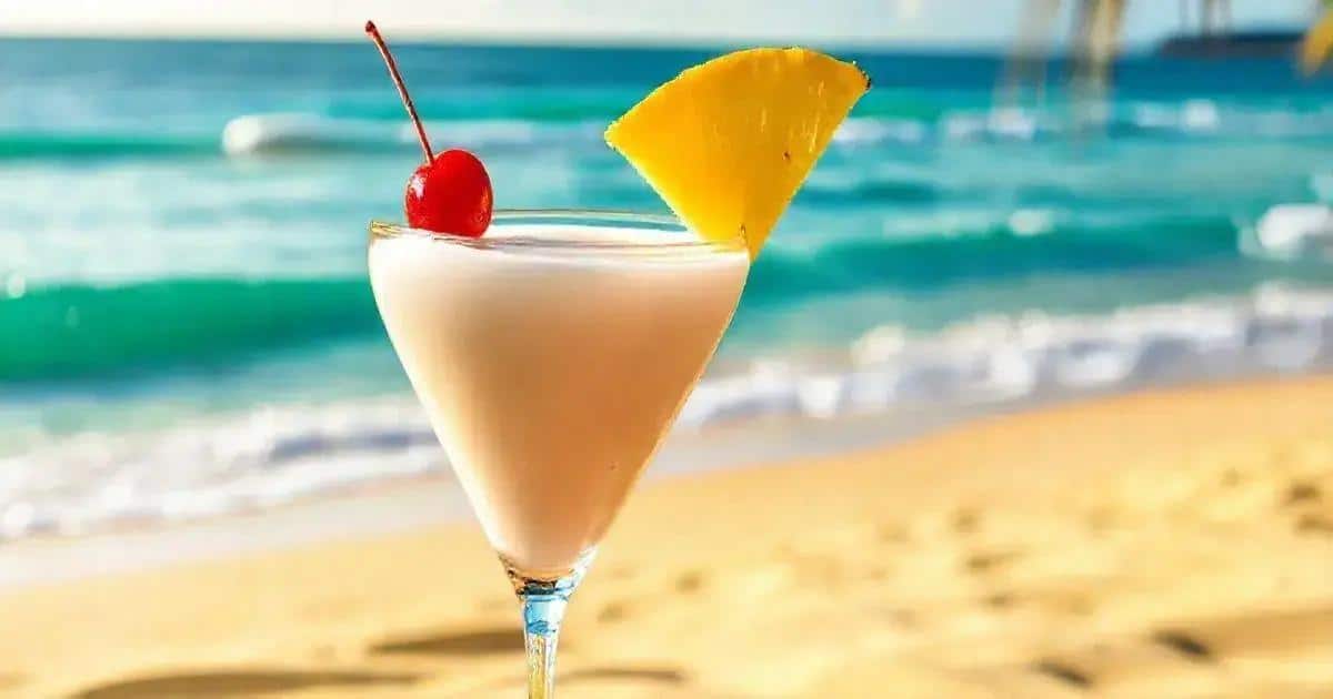 Martini con Licor de Coco y Jugo de Piña: ¡Descubre esta Delicia Tropical!