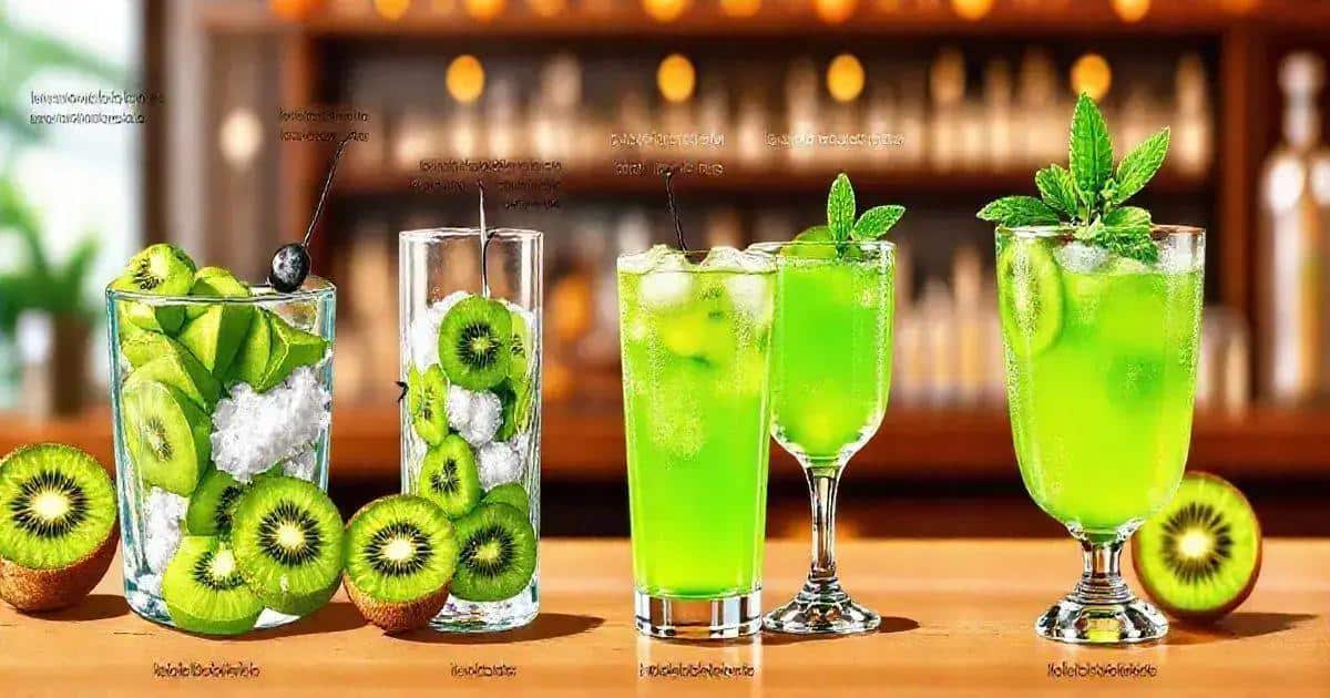Método de Preparação da Caipirinha de Kiwi