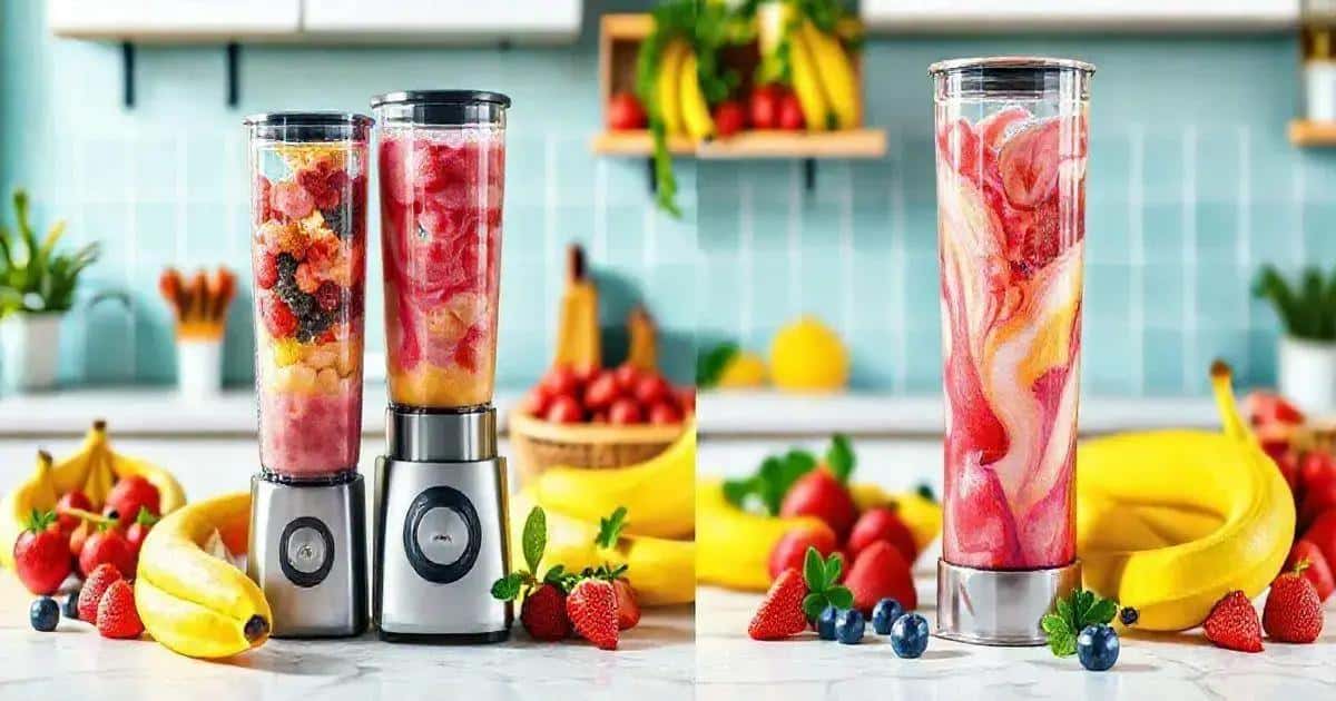 Método de Preparación: Bebida de Fresa y Plátano