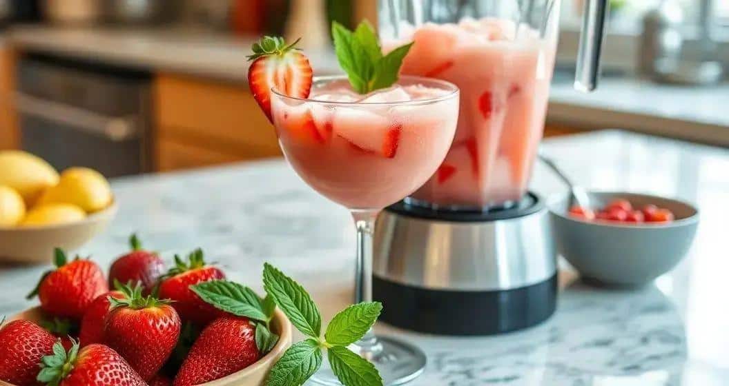 Método de Preparación de Daiquiri de Fresa