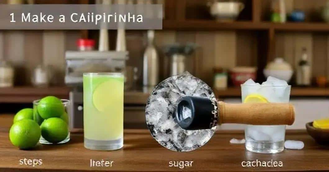 Método de preparación de la caipirinha: pasos detallados