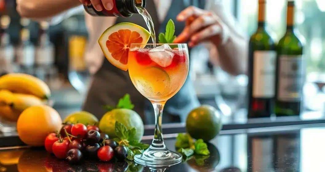 Método de Preparación de la Caipiroska de Vino