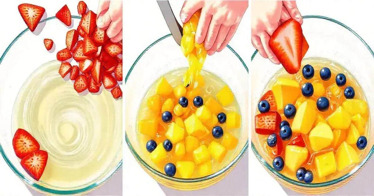 Método de Preparación del Ponche de Frutas