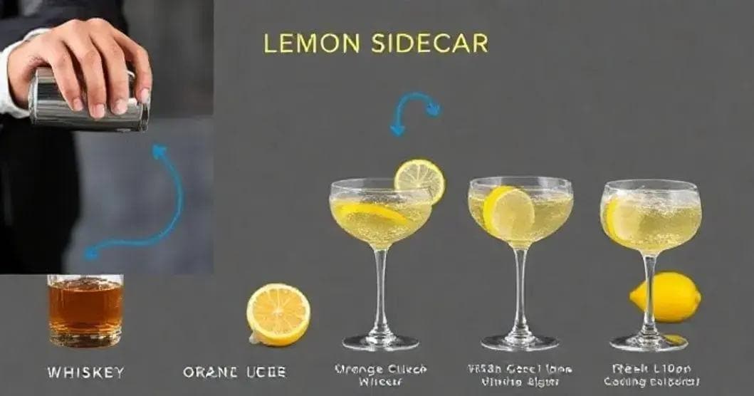 Método de preparación del Sidecar
