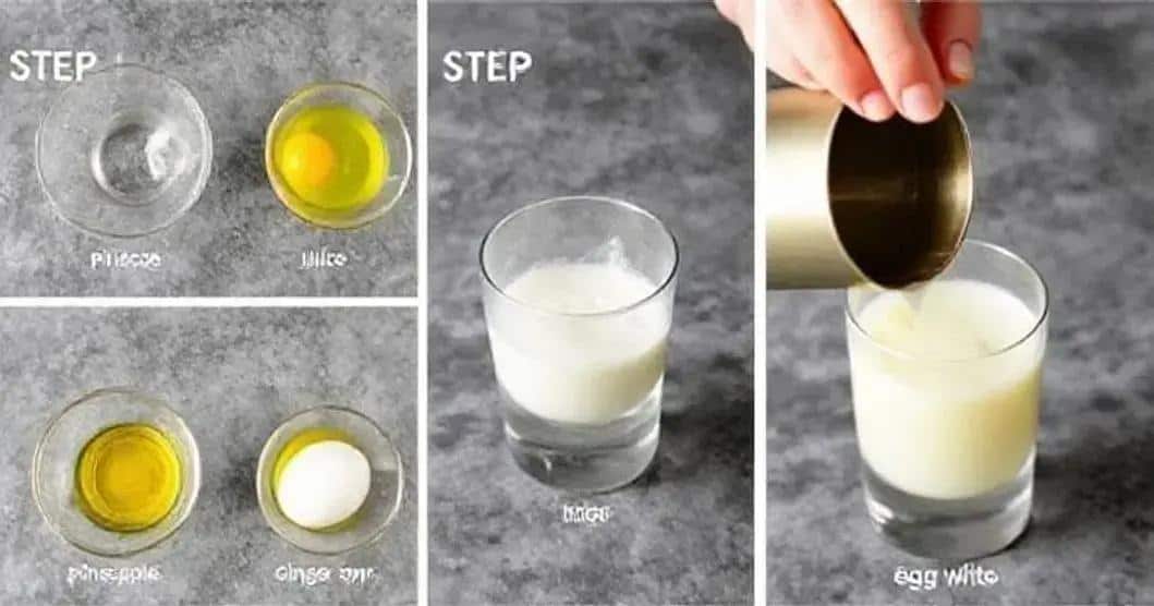 Método de Preparación para Pisco con Espuma