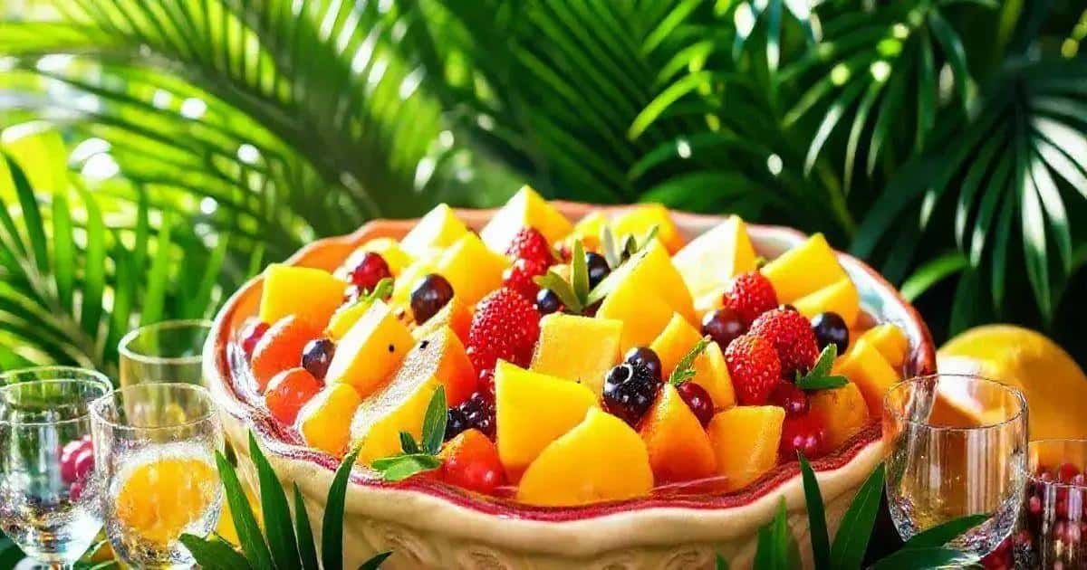 Ponche de Frutas Sin Alcohol: Una Receta Deliciosa que Amarás