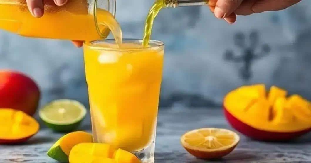Preparación del Daiquiri de Mango